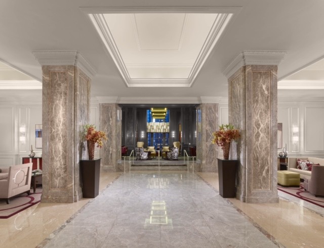 club lounge lobby, Chef Rotondo, Neo-Classical landmark, Parallel 37, Ritz Carlton, Ritz Carlton shop, San Francisco, SpaDeVie, Ritz carlton San francisco