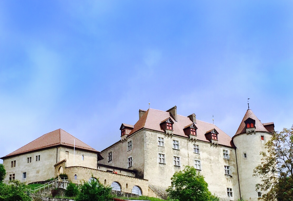 Earls of Gruyeres, gruyere, Saane river, Switzerland 