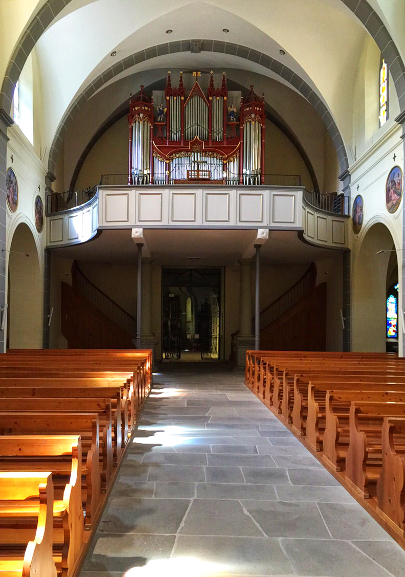 church gruyere, gruyere, Saane river, Switzerland 