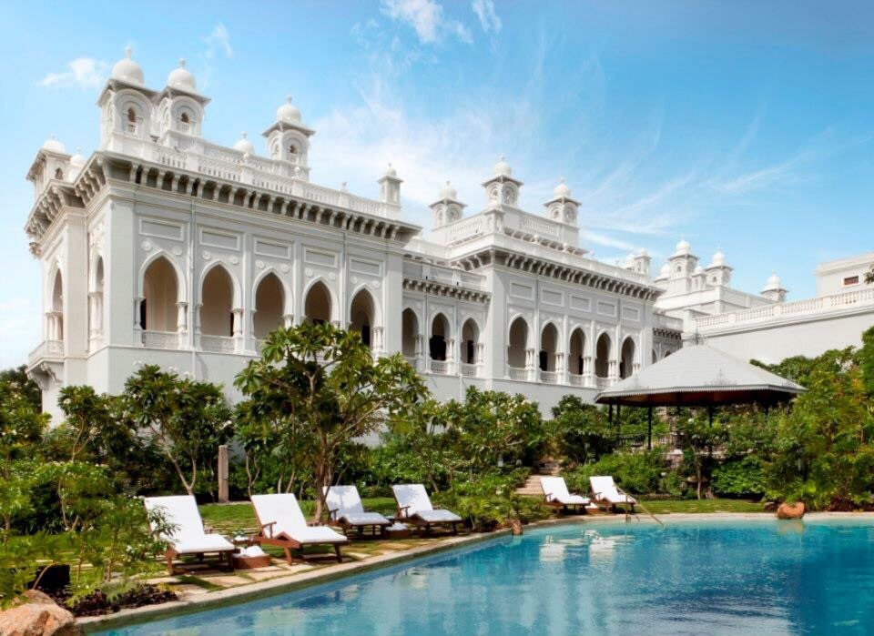 swimming pool taj hyderabad, luxury hotel Hyderabad, luxury palace hyderabad, Taj Falaknuma Palace Hyderabad, taj hotel hyderabad,