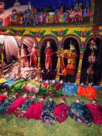 puppet stage, jaipur, naila fort, Oberoi RajVilas, puppets, rajasthani