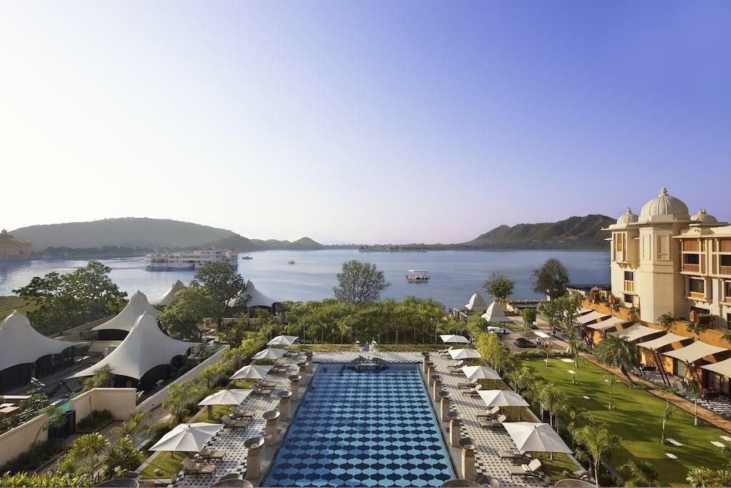 Lake view from The Leela Palace Udaipur, The Leela Palace Udaipur, the leela, luxury hotels Udaipur, lake facing Hotels, pichola lake