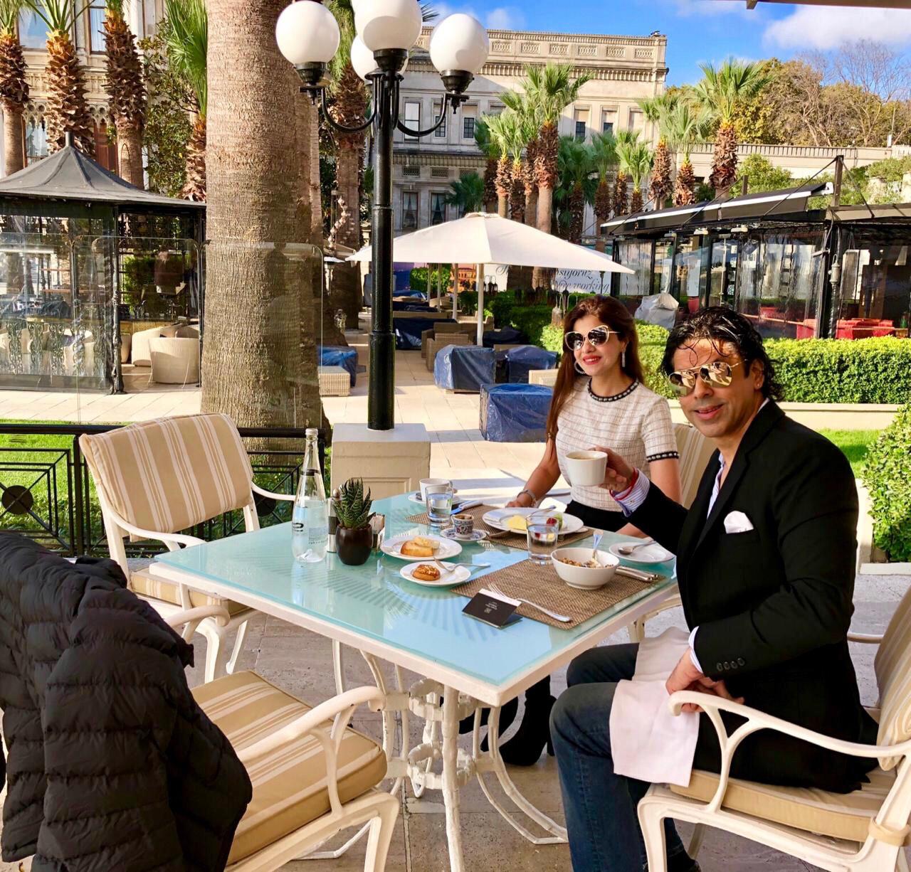 Ciragan Palace Kempinski Istanbul, Neo-Baroque style Ortakoy Mosque, Ortakoy Pier Square, Tugra Turkish restaurant, Istanbul luxurious hotel,
