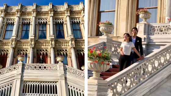 Ciragan Palace Kempinski Istanbul, Neo-Baroque style Ortakoy Mosque, Ortakoy Pier Square, Tugra Turkish restaurant, Istanbul luxurious hotel,