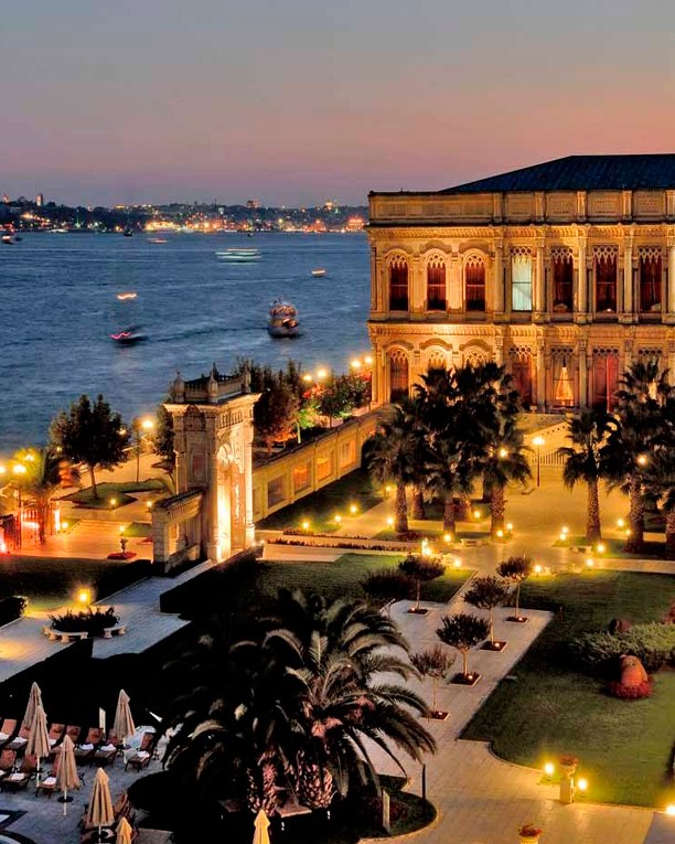 Ciragan Palace Kempinski Istanbul, Neo-Baroque style Ortakoy Mosque, Ortakoy Pier Square, Tugra Turkish restaurant, Istanbul luxurious hotel,