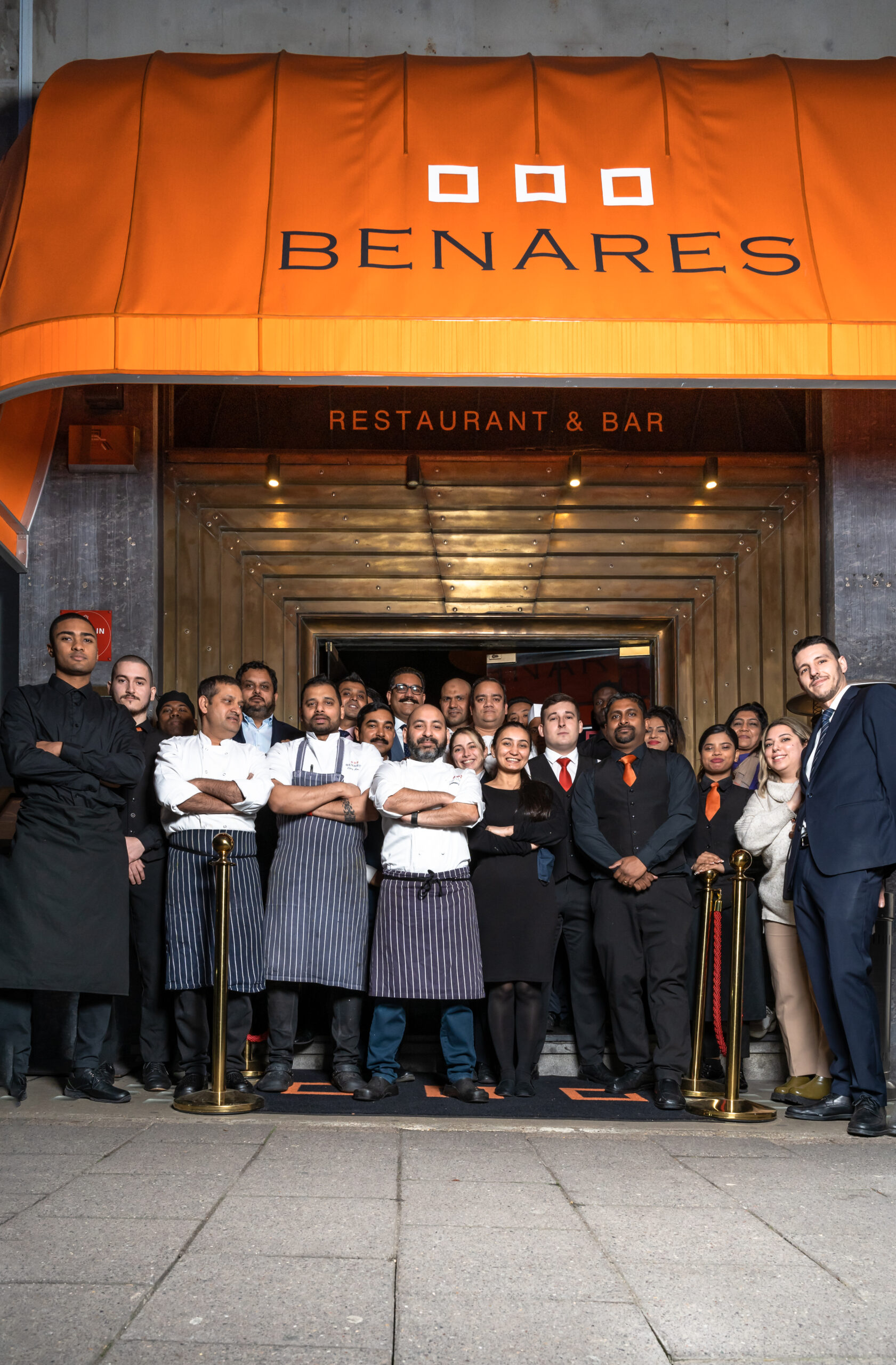 Chef Sameer Taneja and Team of Benares